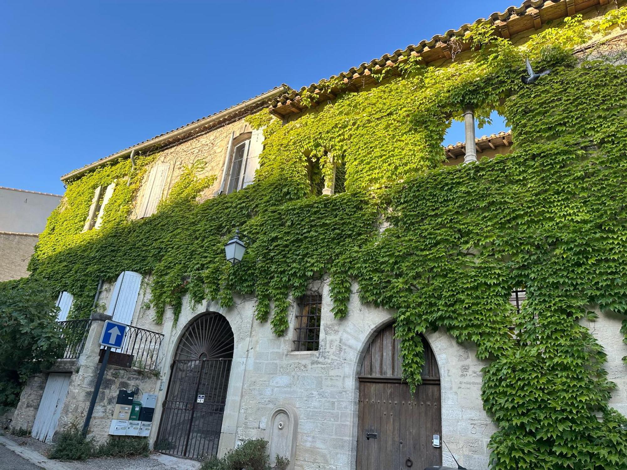 Charmante Petite Maison Avec Vue Panoramique, En Centre Historique, Proche D'Avignon, Ancienne, Renovee, Climatisee, Terrasse, Parking Public Gratuit ヴィルヌーヴ・レ・ザヴィニョン エクステリア 写真